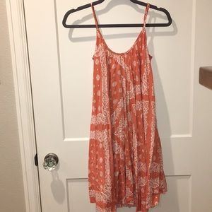 Orange Bandana Dress